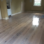 White oiled wood floor in Bradford-on-Avon