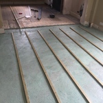 White oiled wood floor in Bradford-on-Avon