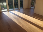 Prime oak wood floor installed in Downton