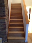 Stair cladding - covering service with wood flooring 