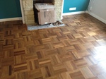 parquet restoration/sanding repairs and finishing carried out in the salisbury area