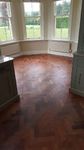 After picture Herringbone parquet floor sanding and restoration Shaftesbury