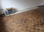 Repairs required for this parquet as an old fireplace had been removed Wimborne