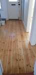 Pine floorboards sanded and sealed  in Amesbury