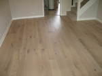 Aged oak wood floor installed in Bournemouth