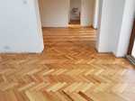 Reclaimed pine parquet flooring Southampton