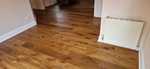 Smoked oak distressed engineered wood installed in Southampton