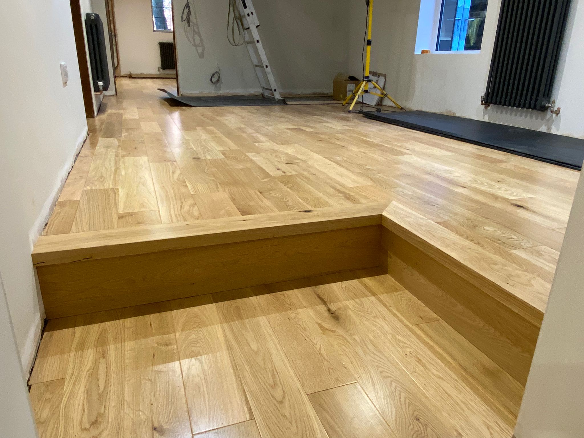 Supplied & Fitted Rustic Oak Plank Wood Flooring, Verwood, Dorset