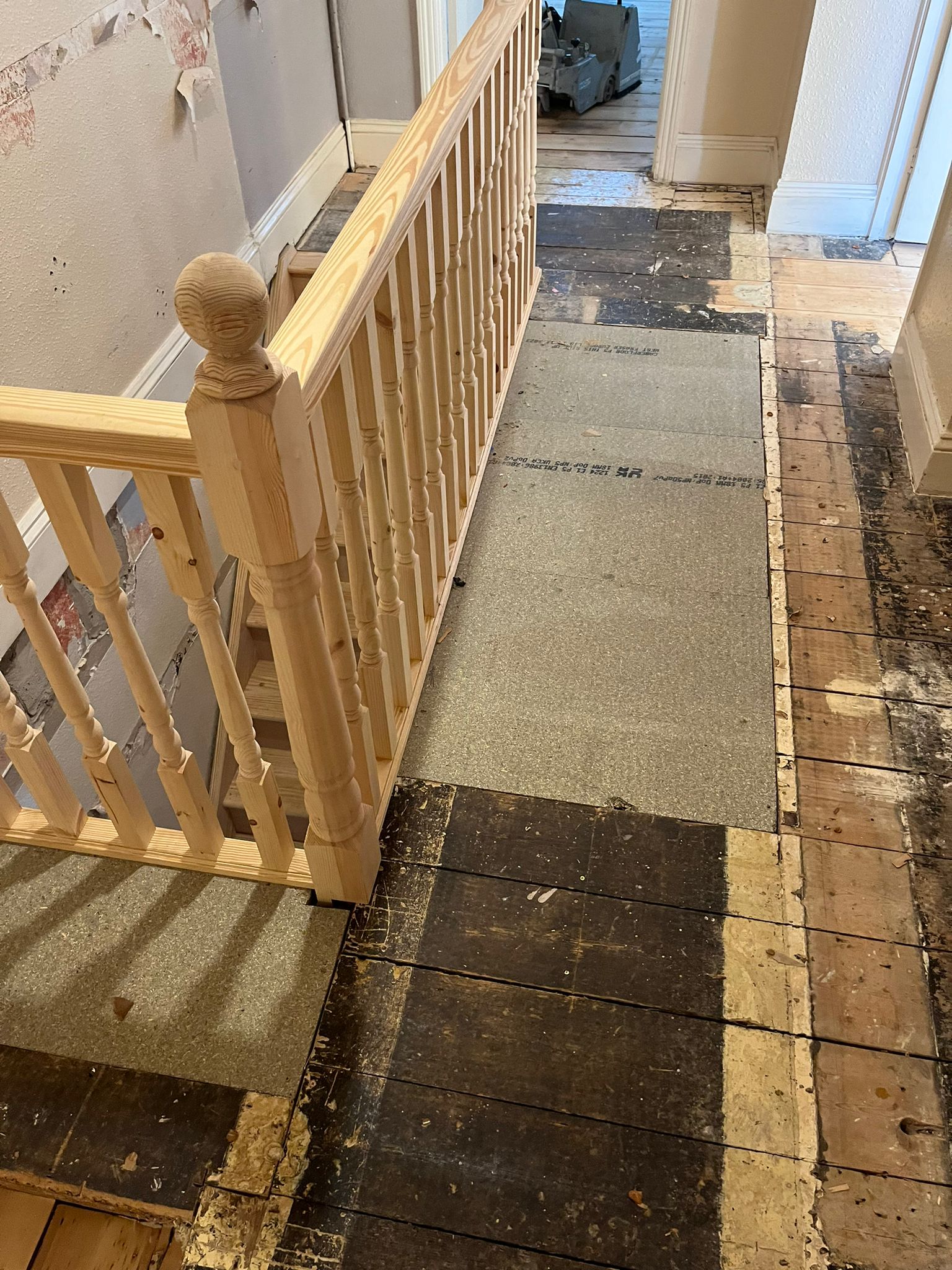 Original Pine Plank Wood Floor Sanding & Repairs, Salisbury