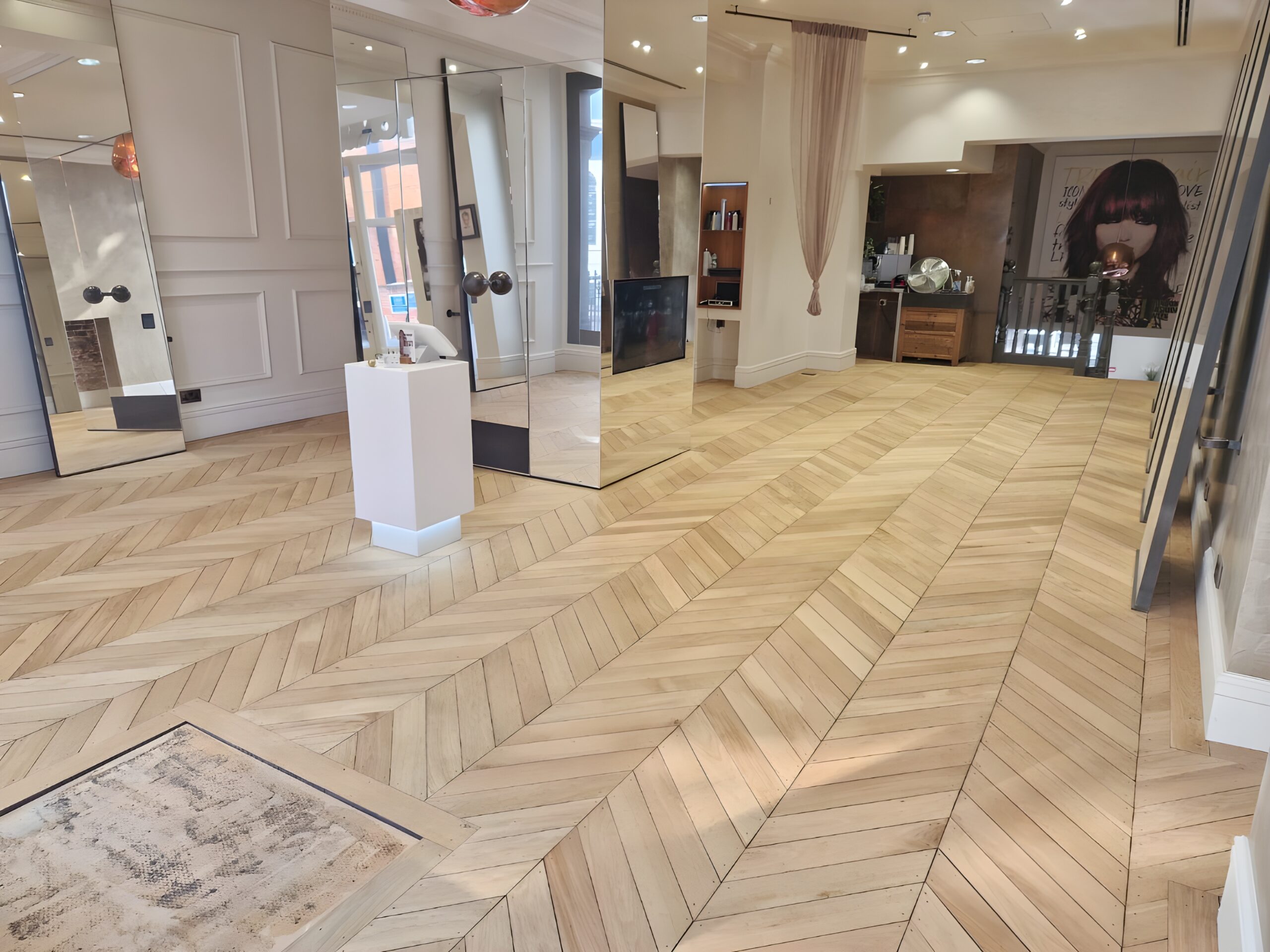 Wood Floor Sanding & Restoration at Toni & Guy, Winchester