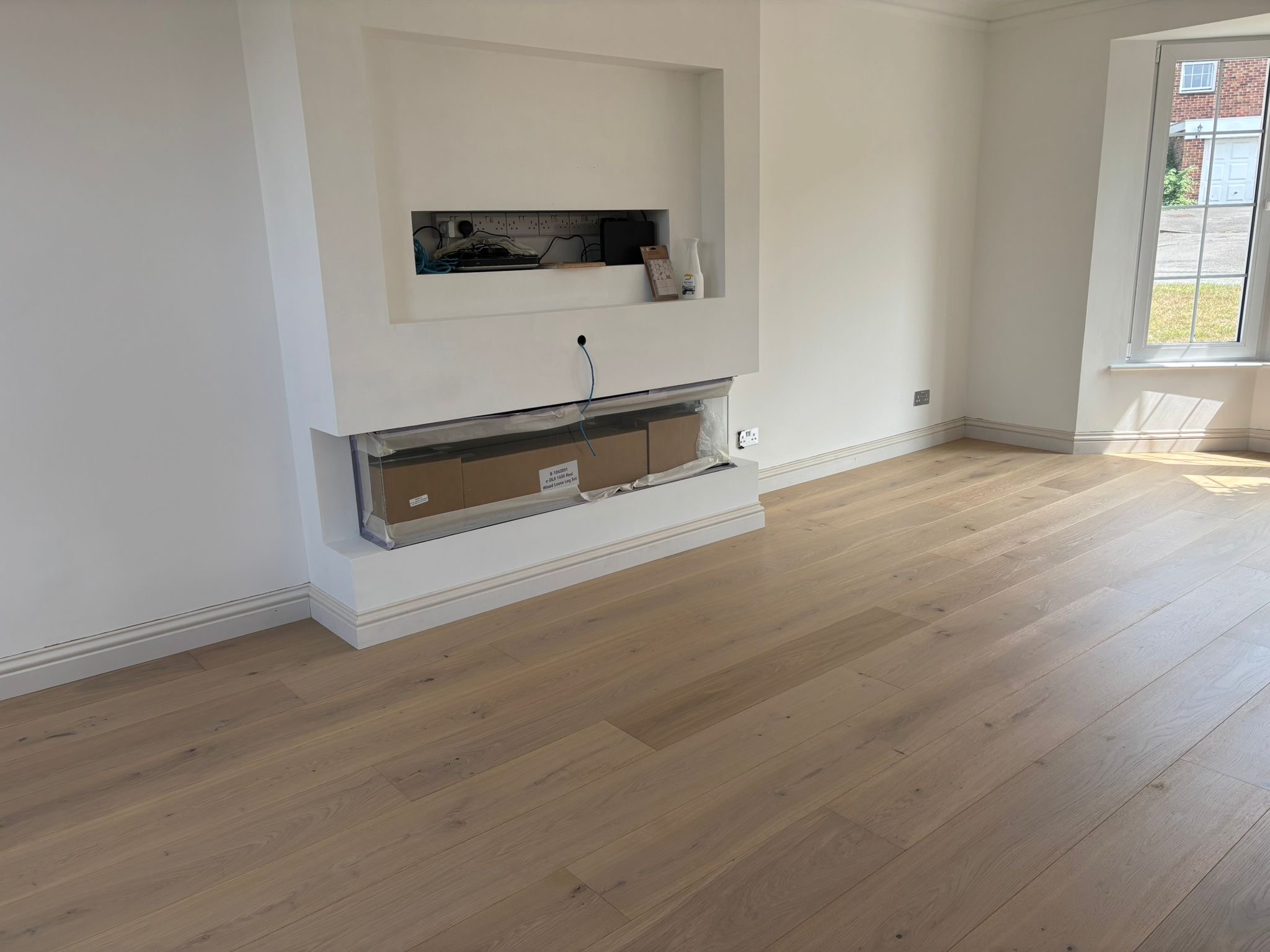 Whitsun Select Oak Plank Wood Floor Installation, Salisbury