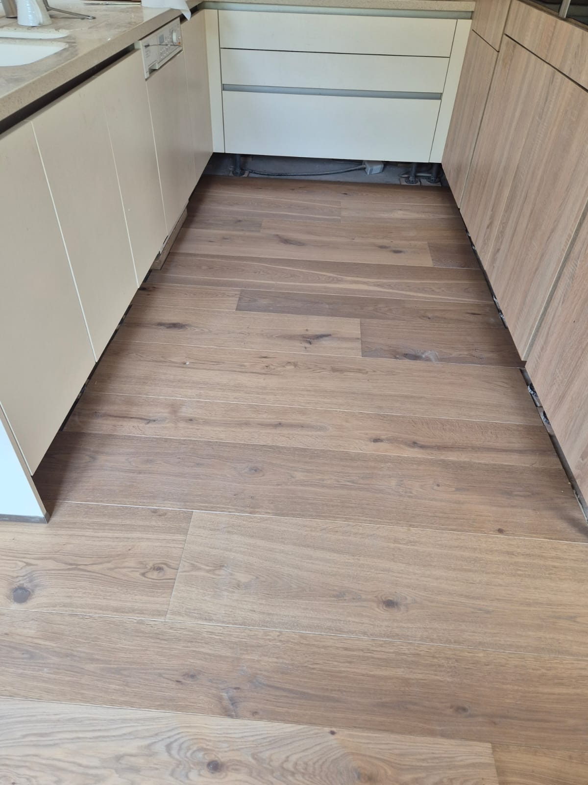 Supplied & Fitted Rustic Oak Plank Wood Flooring, Fordingbridge