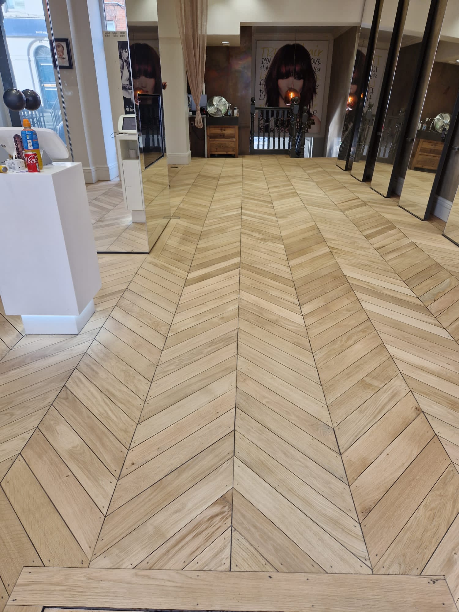Wood Floor Sanding & Restoration at Toni & Guy, Winchester