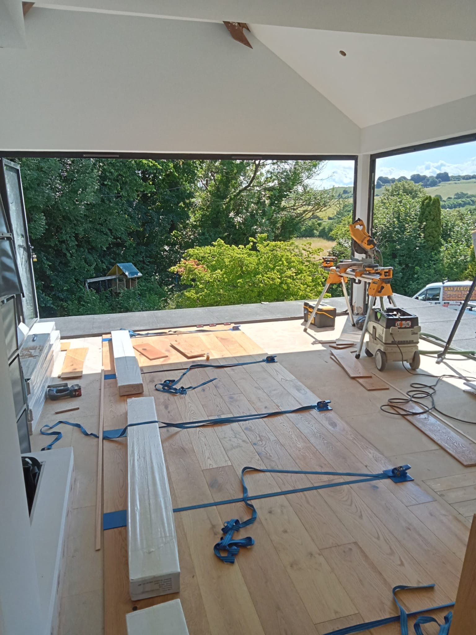 Rustic European Oak Plank Wood Flooring Supplied & Fitted, Andover