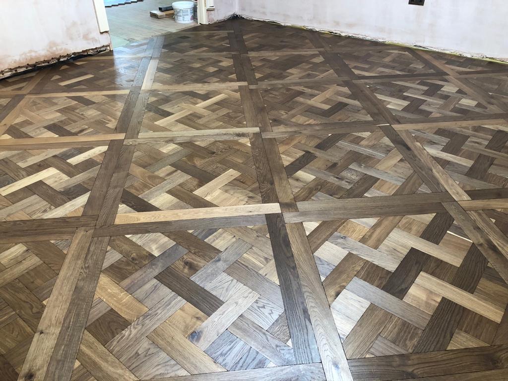 Versailles & Herringbone Parquet Wood Flooring Installed, Southampton