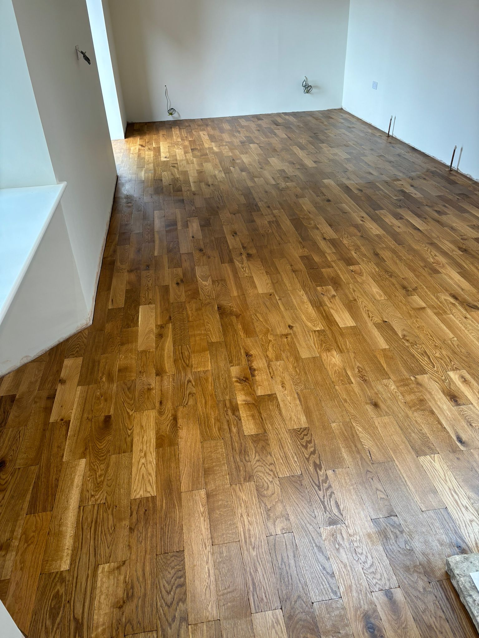 Supplied & Fitted Brick-Effect Parquet Flooring, Brockenhurst