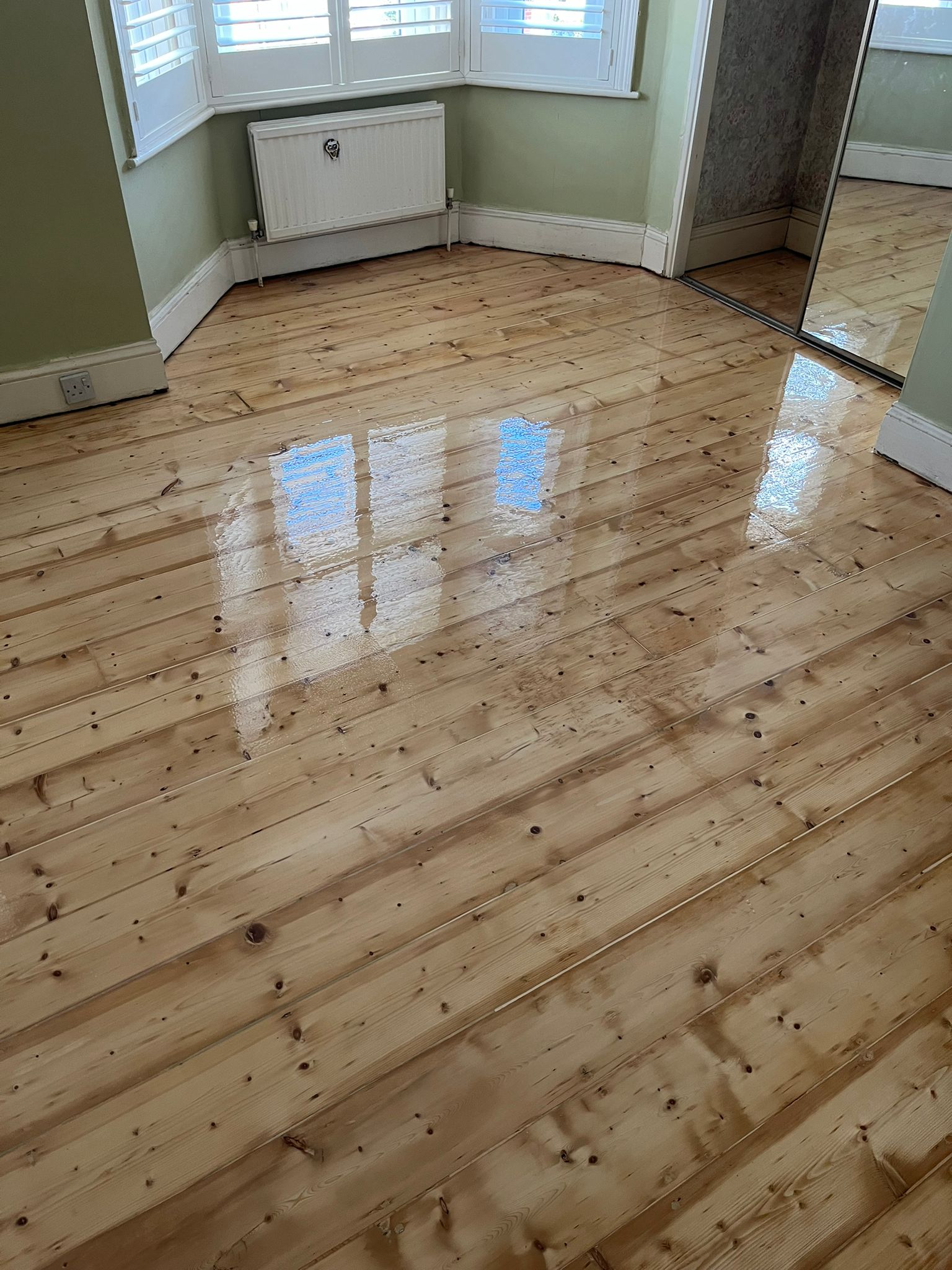 Original Pine Plank Wood Floor Sanding & Repairs, Salisbury