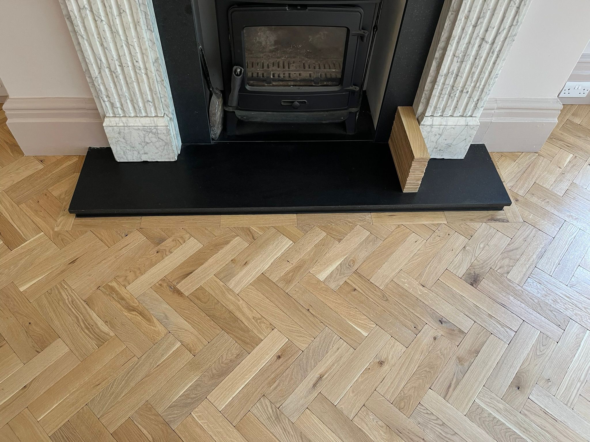 Supplied & Fitted Rustic Double Herringbone Parquet Flooring, Salisbury