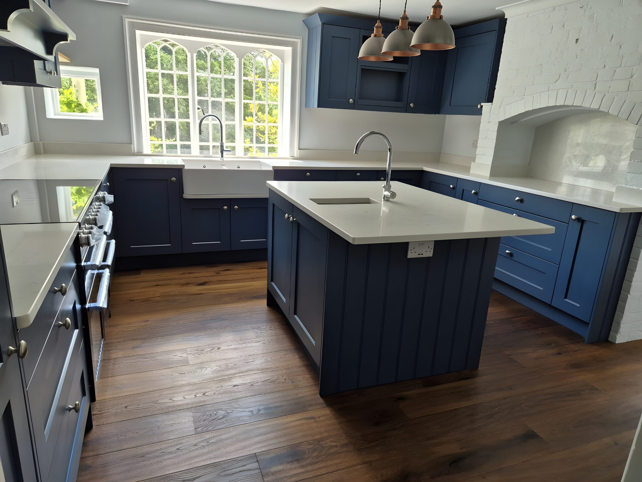 Gevrey Rustic European Oak Wood Flooring Installation, Salisbury