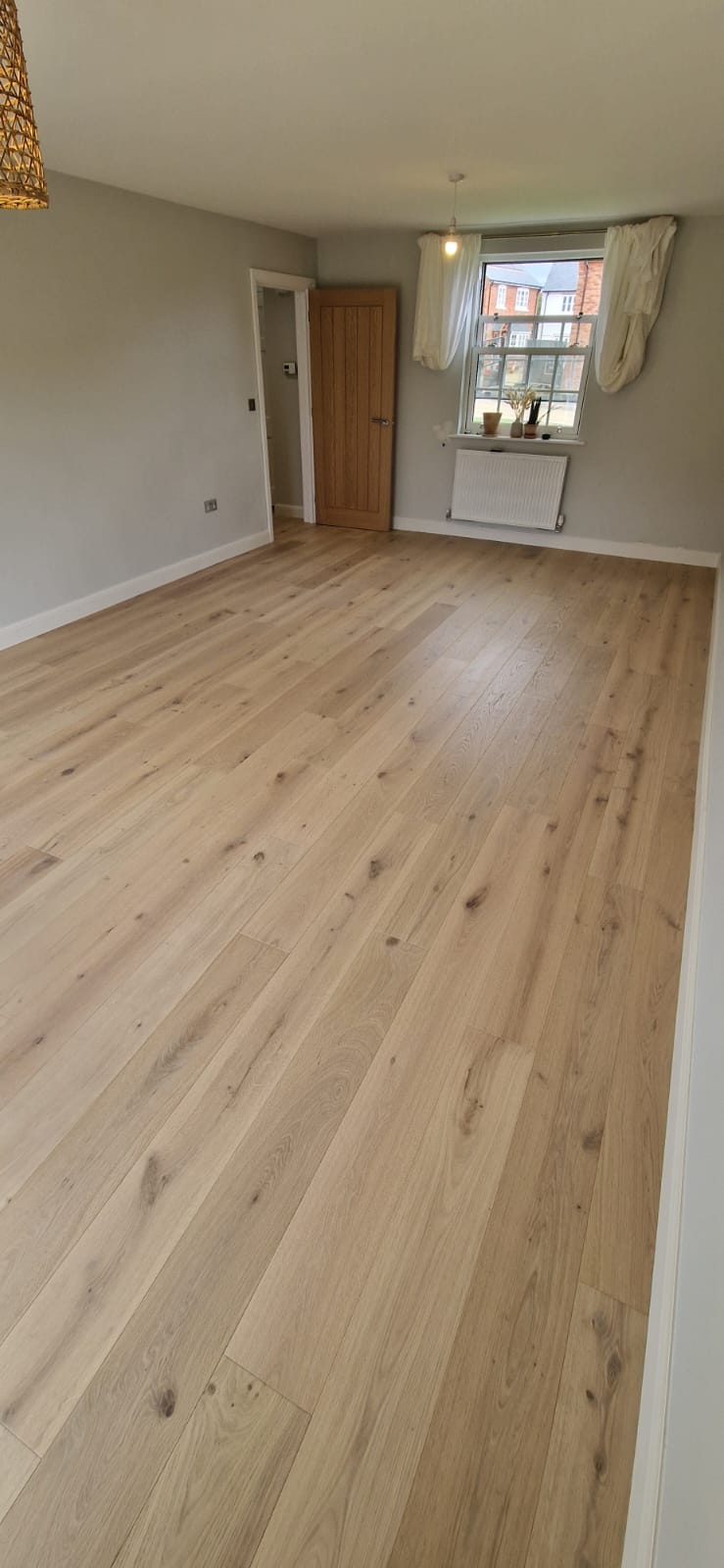 Supplied & Fitted Shore Drift Oak Plank Wood Flooring, Sturminster Newton, Dorset