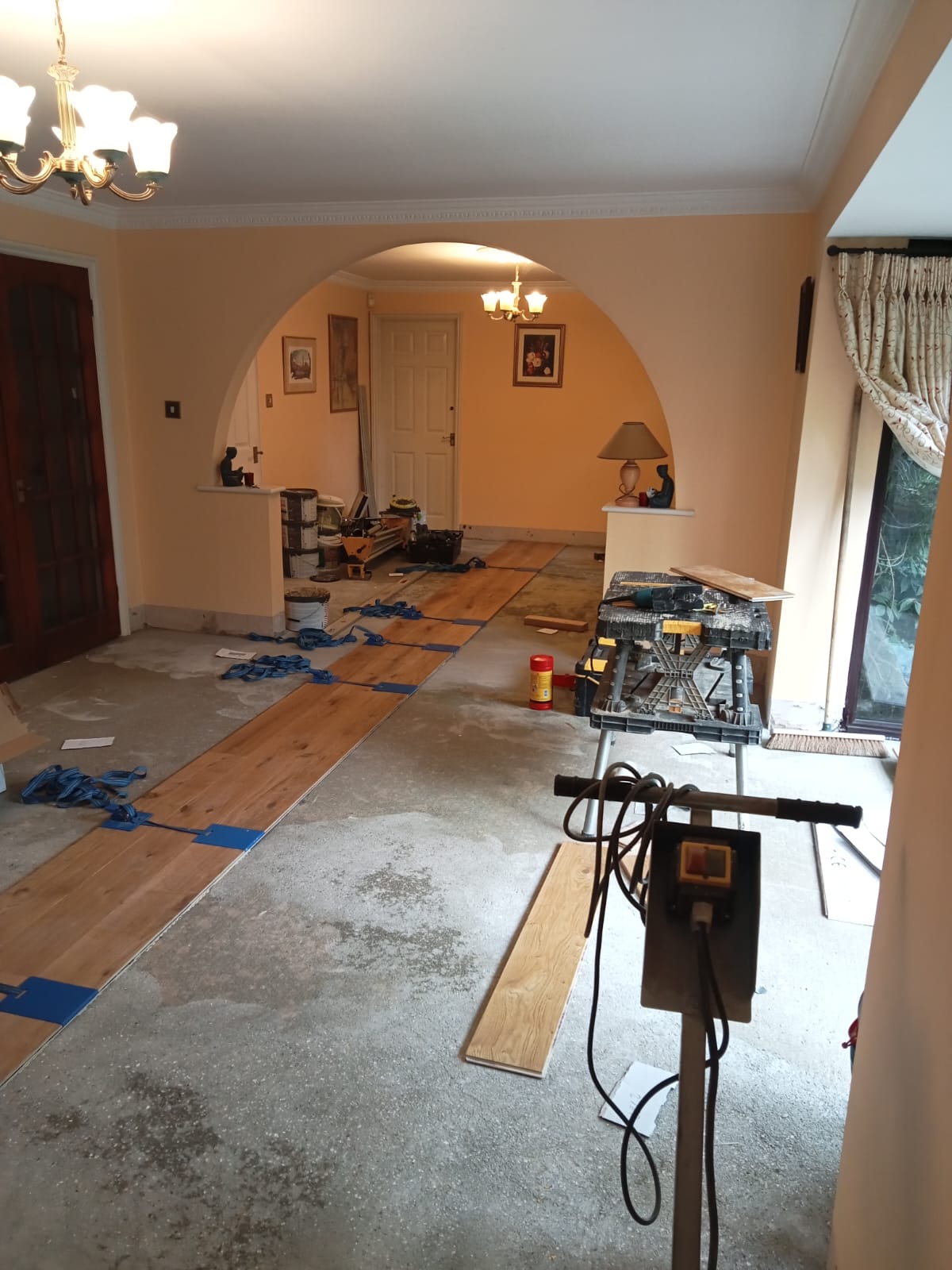 Staki Natural Rustic Oak Plank Wood Flooring, Romsey