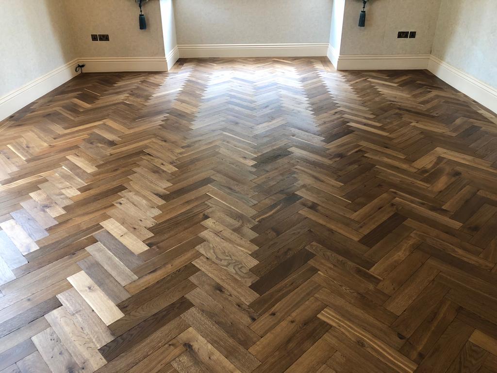 Versailles & Herringbone Parquet Wood Flooring Installed, Southampton