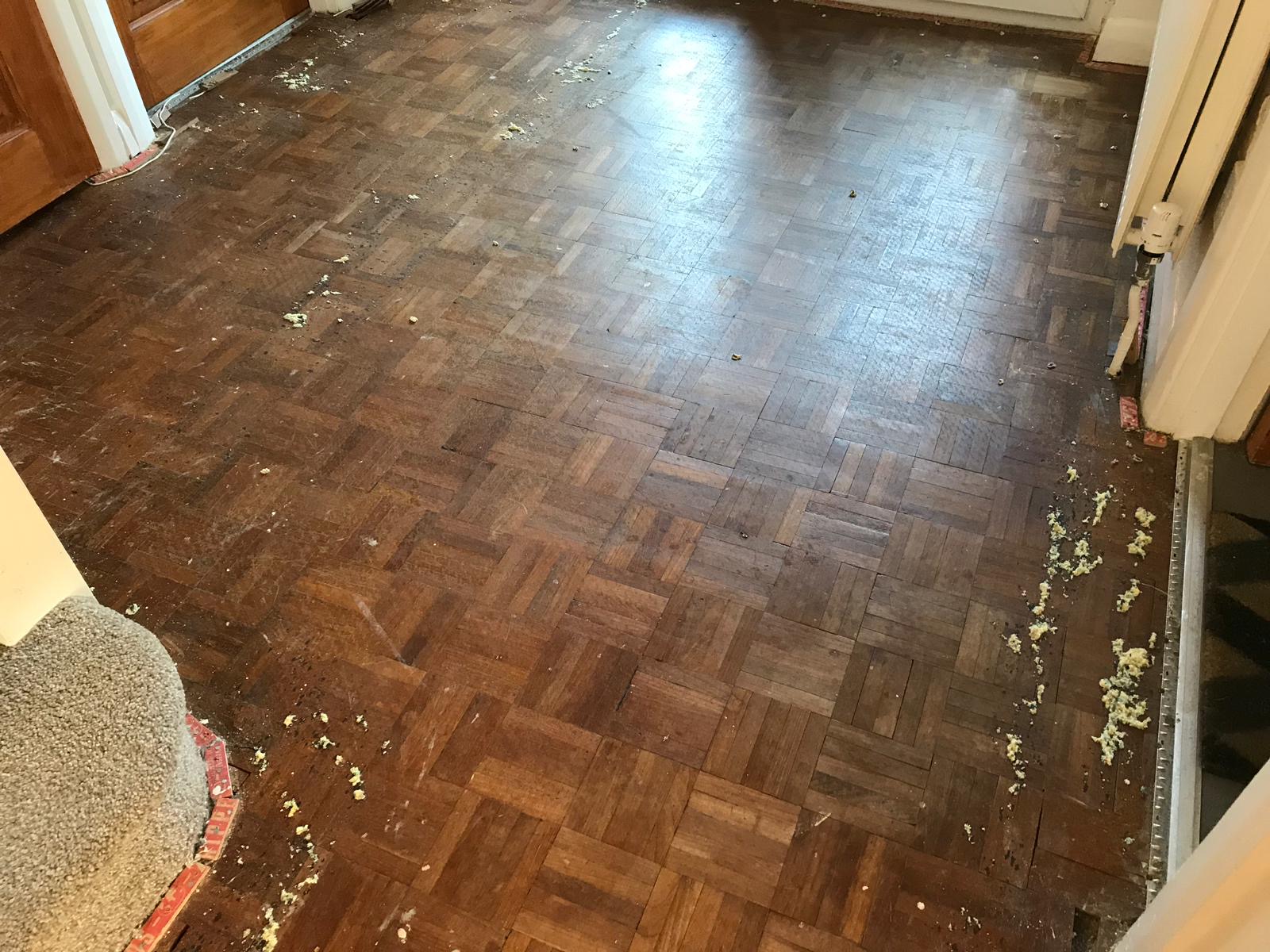 Mosaic Parquet Floor Restoration, Pewsey