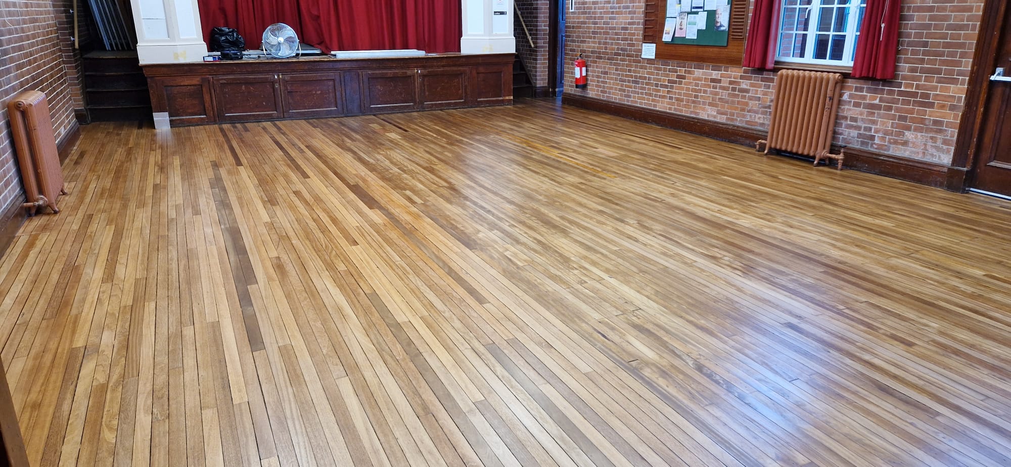 Wood Floor Sanding & Restoration at Hulse Hall, Breamore