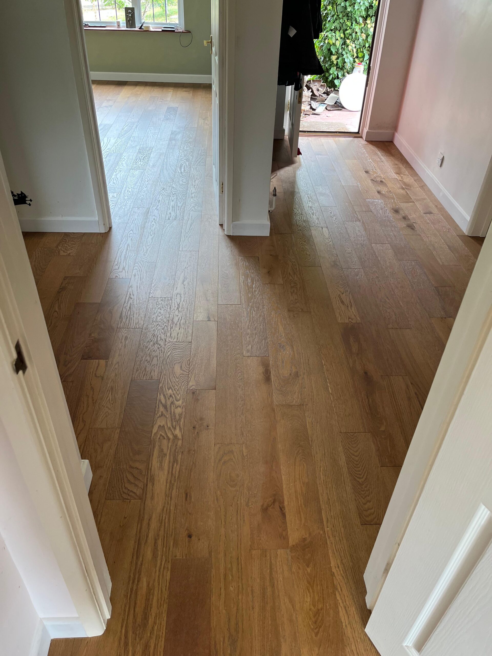 Golden Oak Plank Wood Flooring Supplied & Fitted, Andover