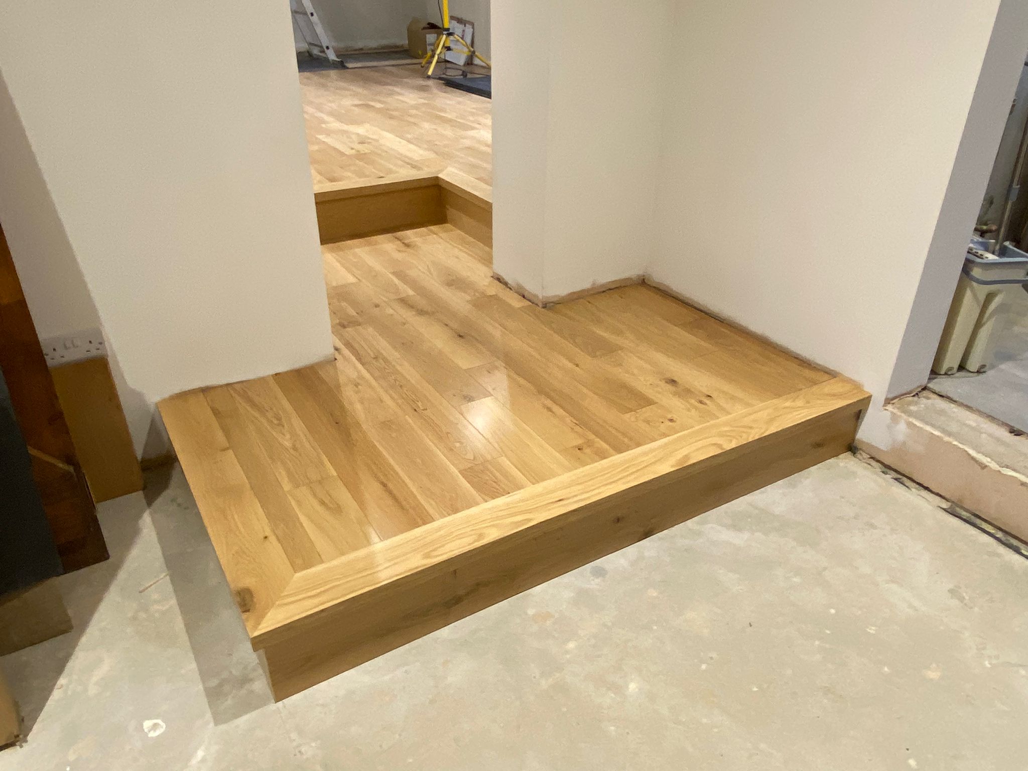 Supplied & Fitted Rustic Oak Plank Wood Flooring, Verwood, Dorset