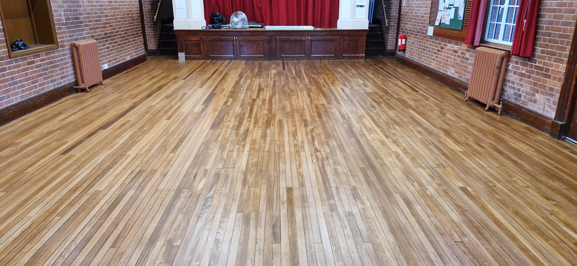 Wood Floor Sanding & Restoration at Hulse Hall, Breamore