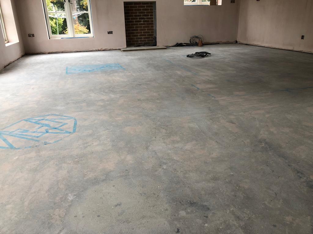 Supplied & Finished Rustic Herringbone Parquet Flooring, Southampton