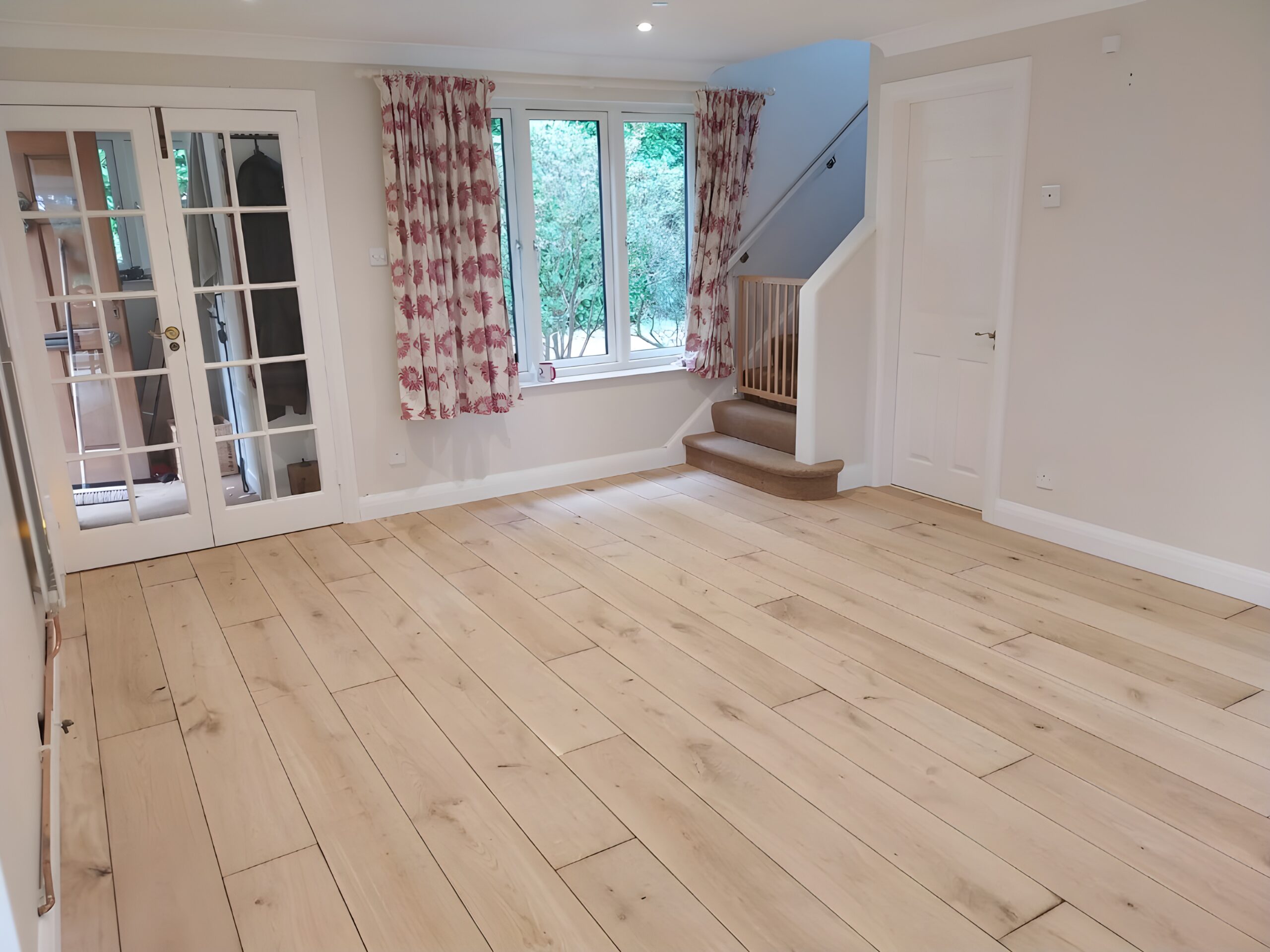 Charlbury Fired Oak Plank Wood Flooring Supply & Fit, Southampton