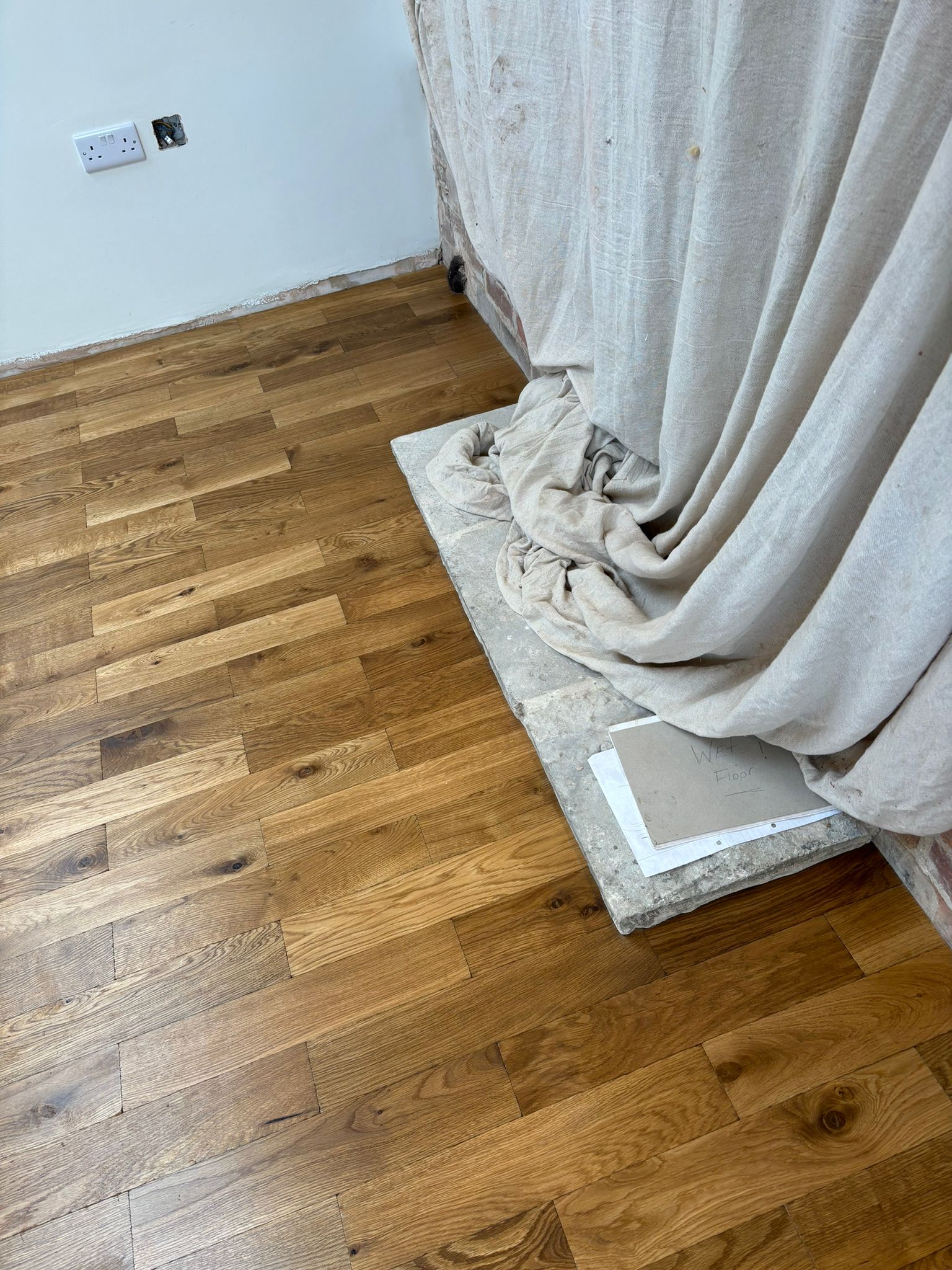 Supplied & Fitted Brick-Effect Parquet Flooring, Brockenhurst