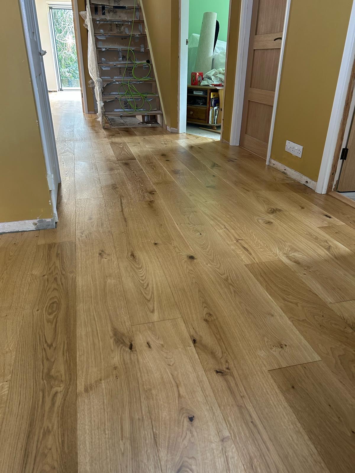 Rustic French Oak Plank Wood Flooring Supplied & Fitted, Salisbury