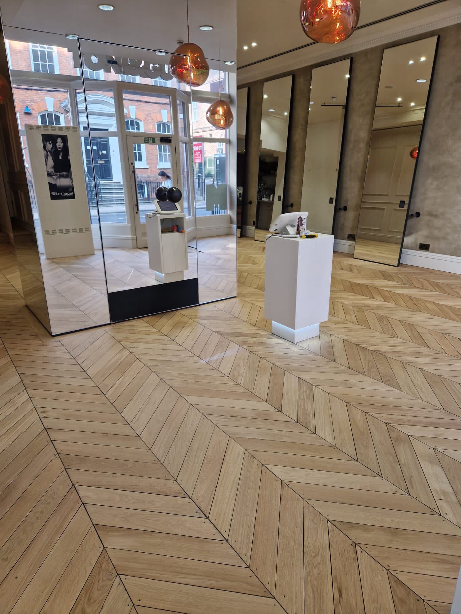 Wood Floor Sanding & Restoration at Toni & Guy, Winchester