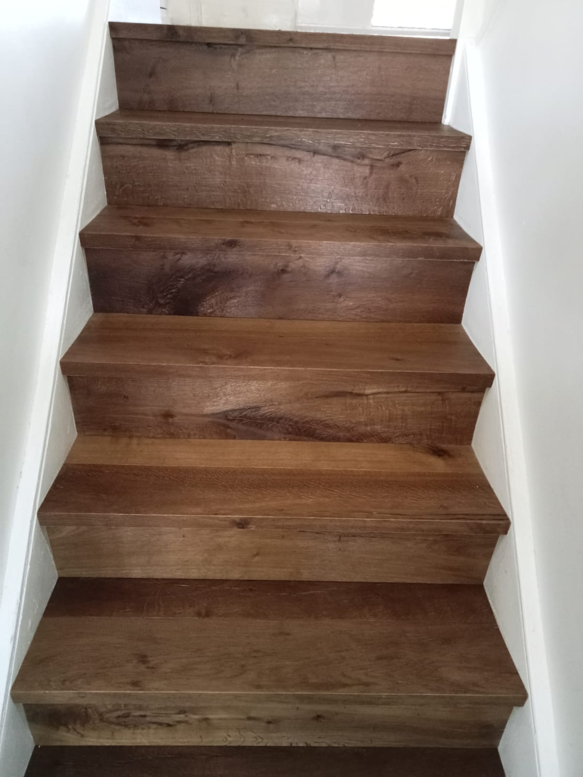 Ripped & Cracked Oak Plank Wood Flooring Fitted, Southampton