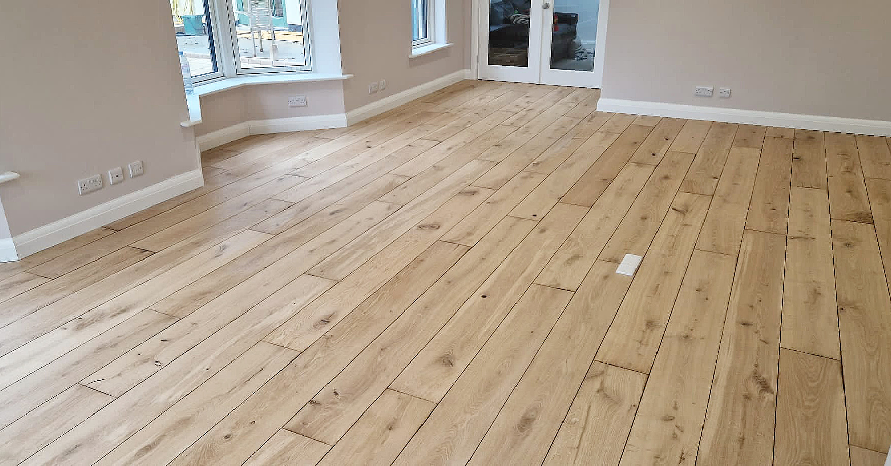 Charlbury Fired Oak Plank Wood Flooring Supply & Fit, Southampton