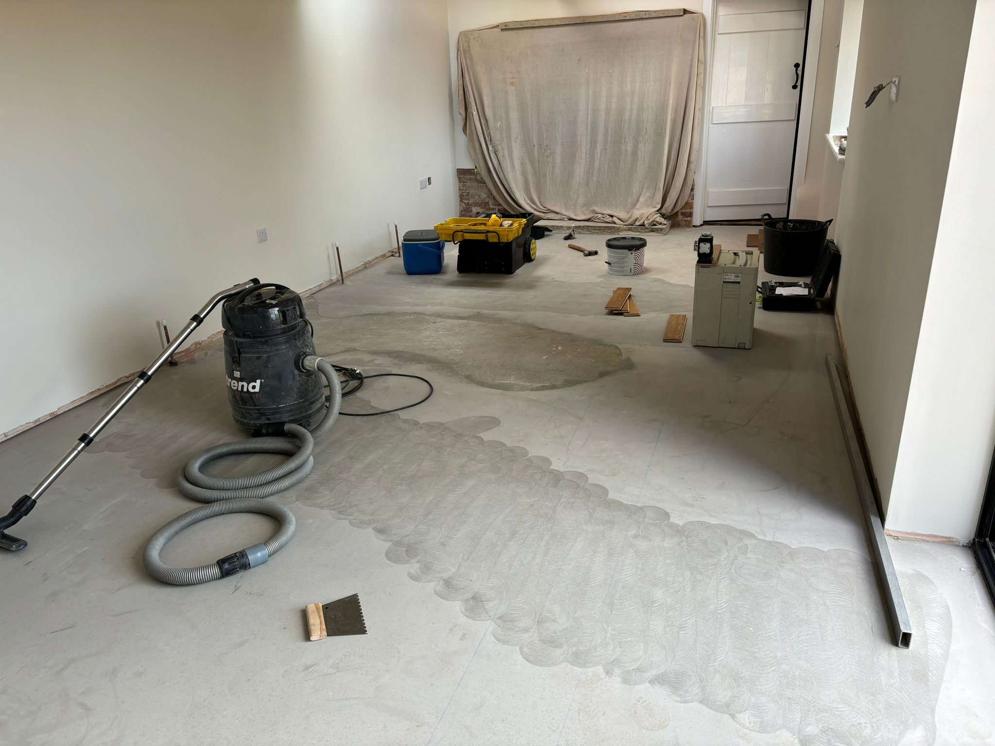 Supplied & Fitted Brick-Effect Parquet Flooring, Brockenhurst