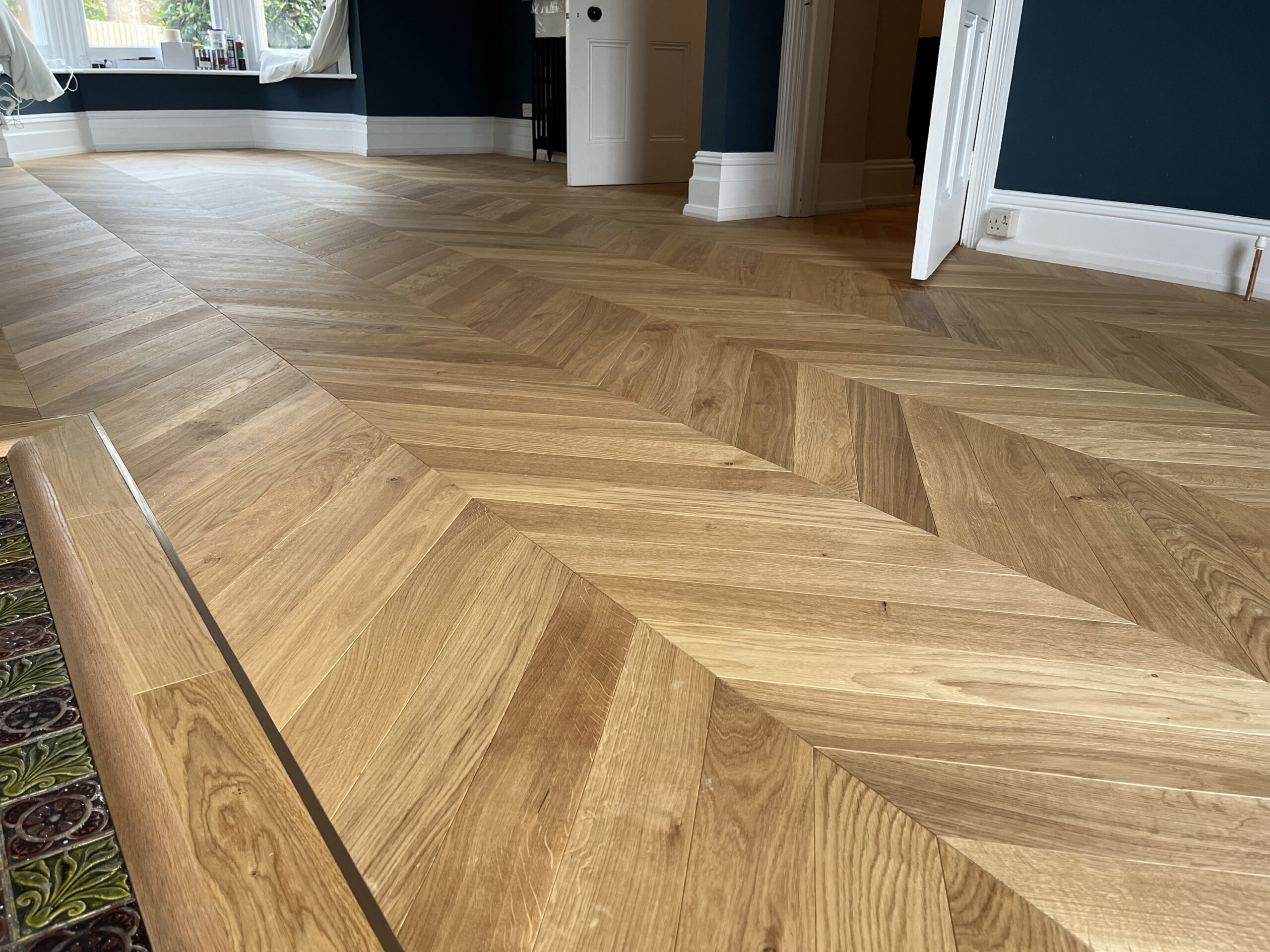 Chevron Parquet Flooring Supplied & Fitted, Salisbury