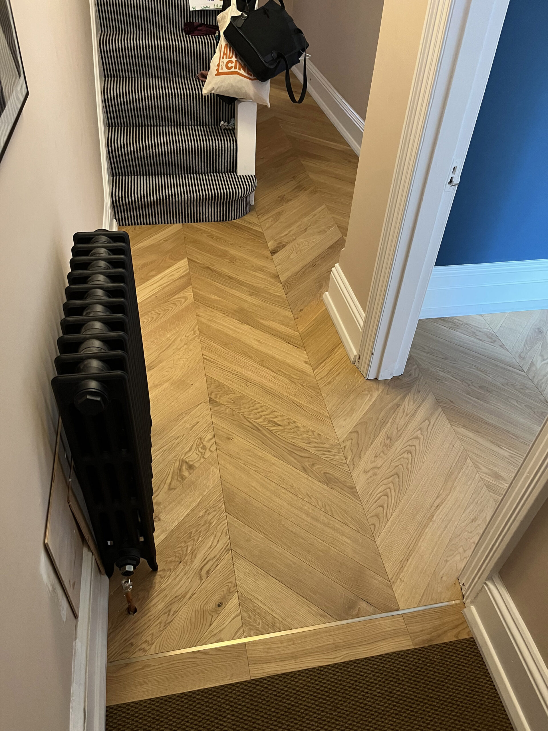 Chevron Parquet Flooring Supplied & Fitted, Salisbury