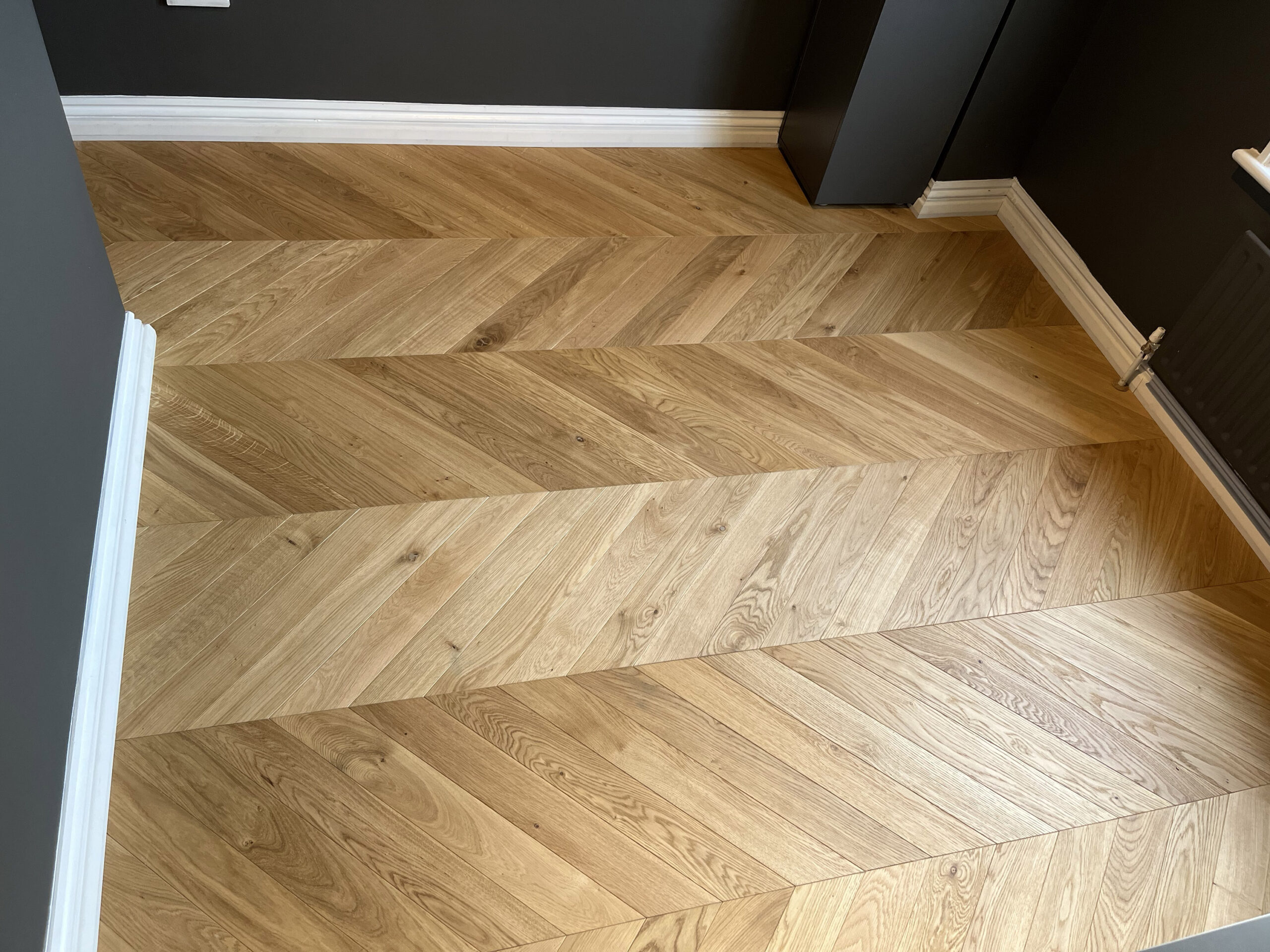 Chevron Parquet Flooring Supplied & Fitted, Salisbury