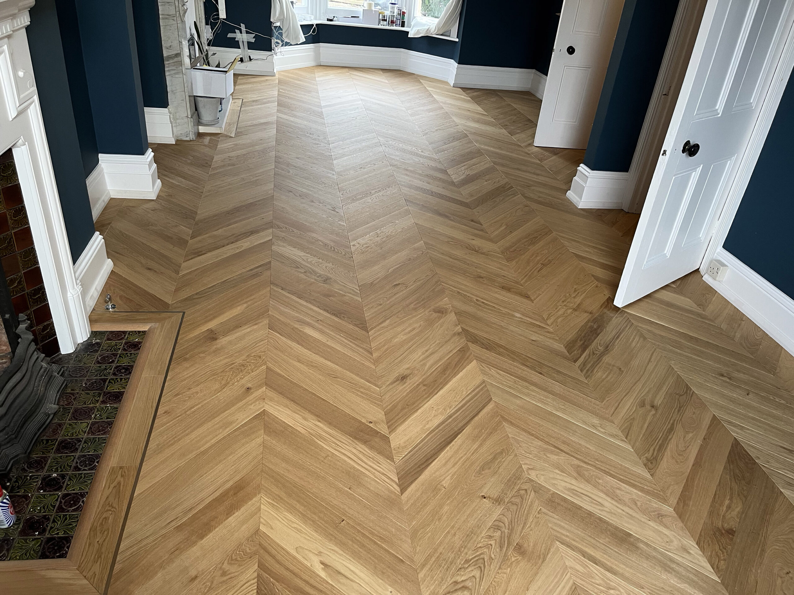 Chevron Parquet Flooring Supplied & Fitted, Salisbury