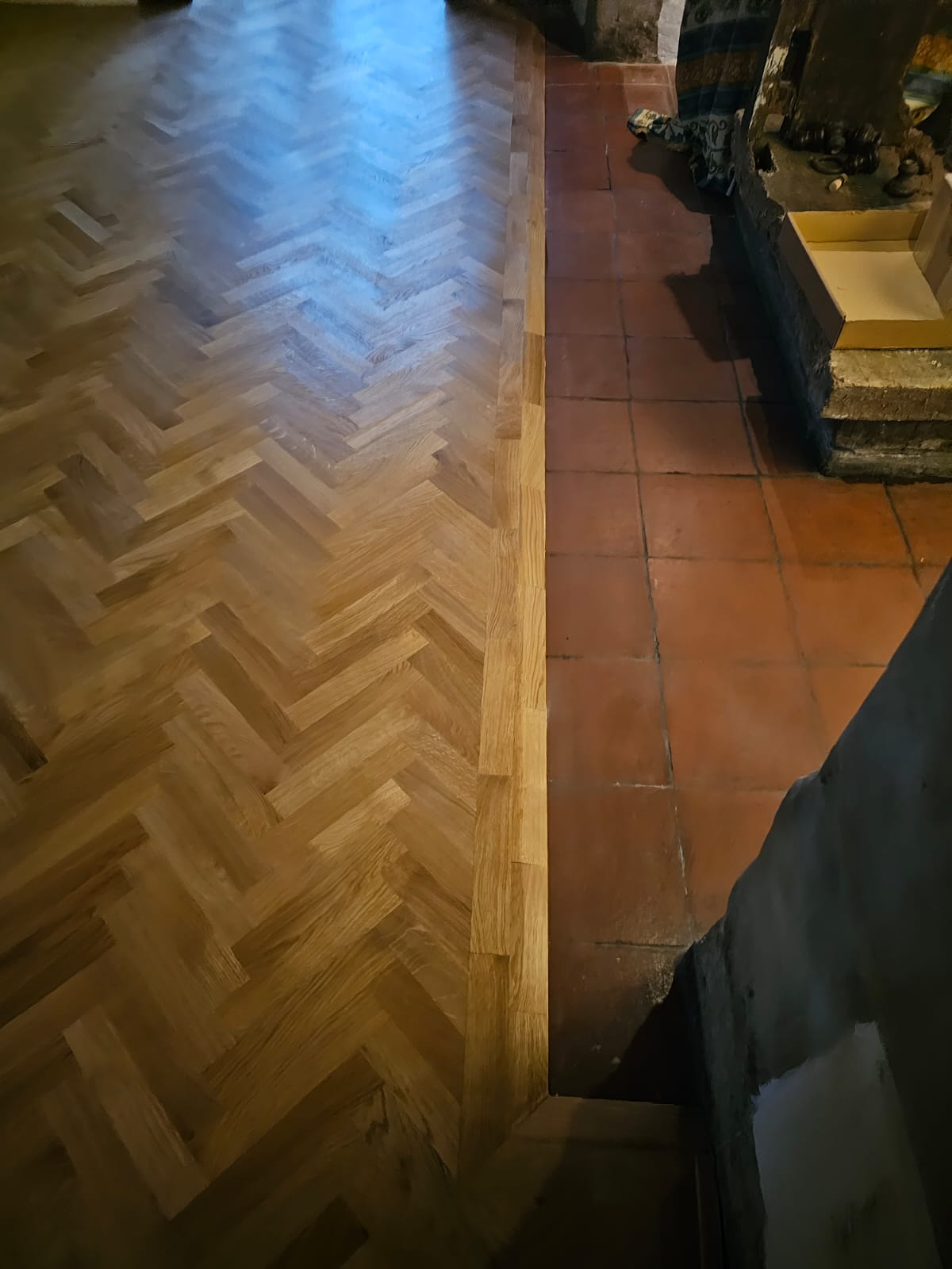 Prime Herringbone Parquet Flooring Supplied & Fitted, Bowerchalke, Salisbury