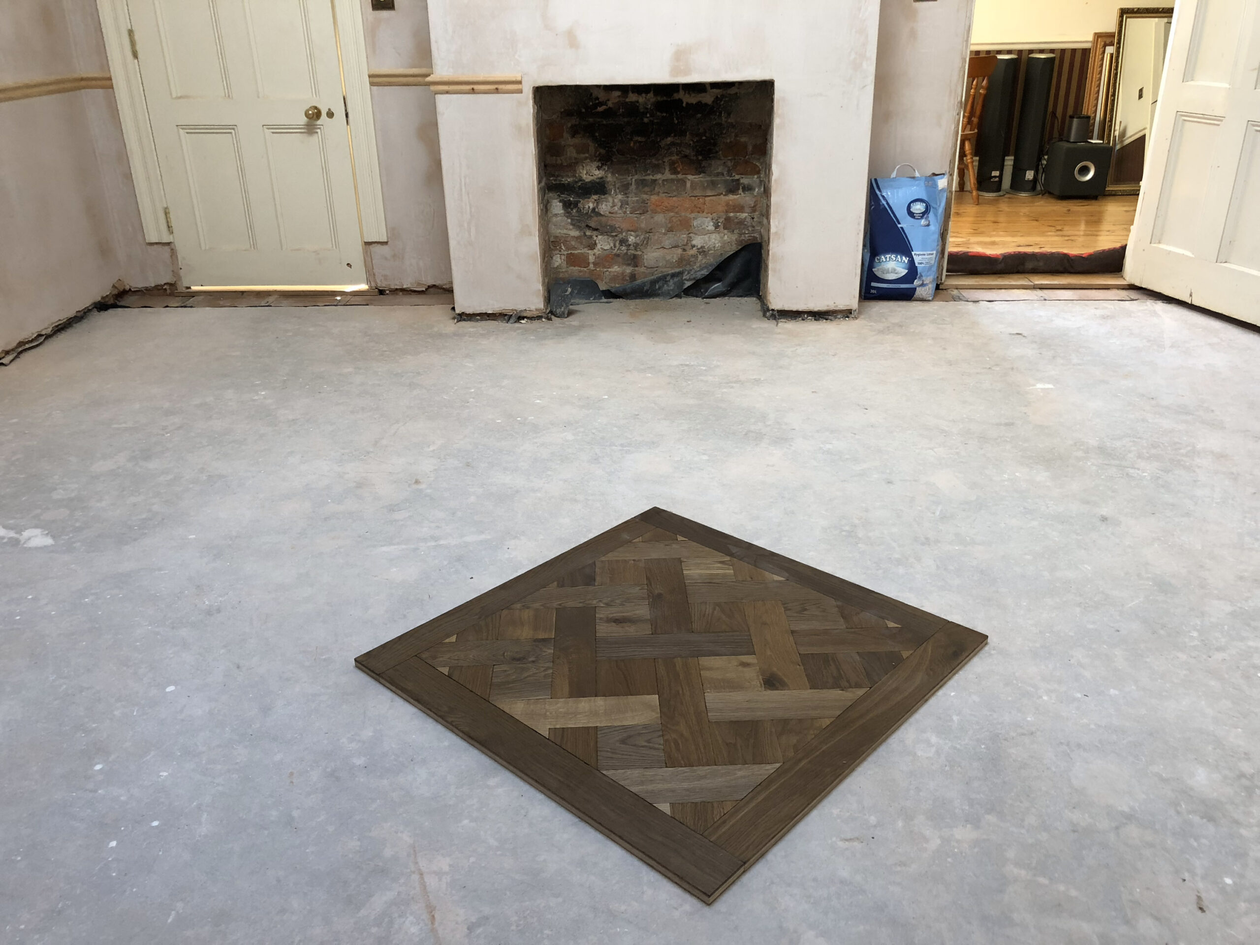 Versailles & Herringbone Parquet Wood Flooring Installed, Southampton