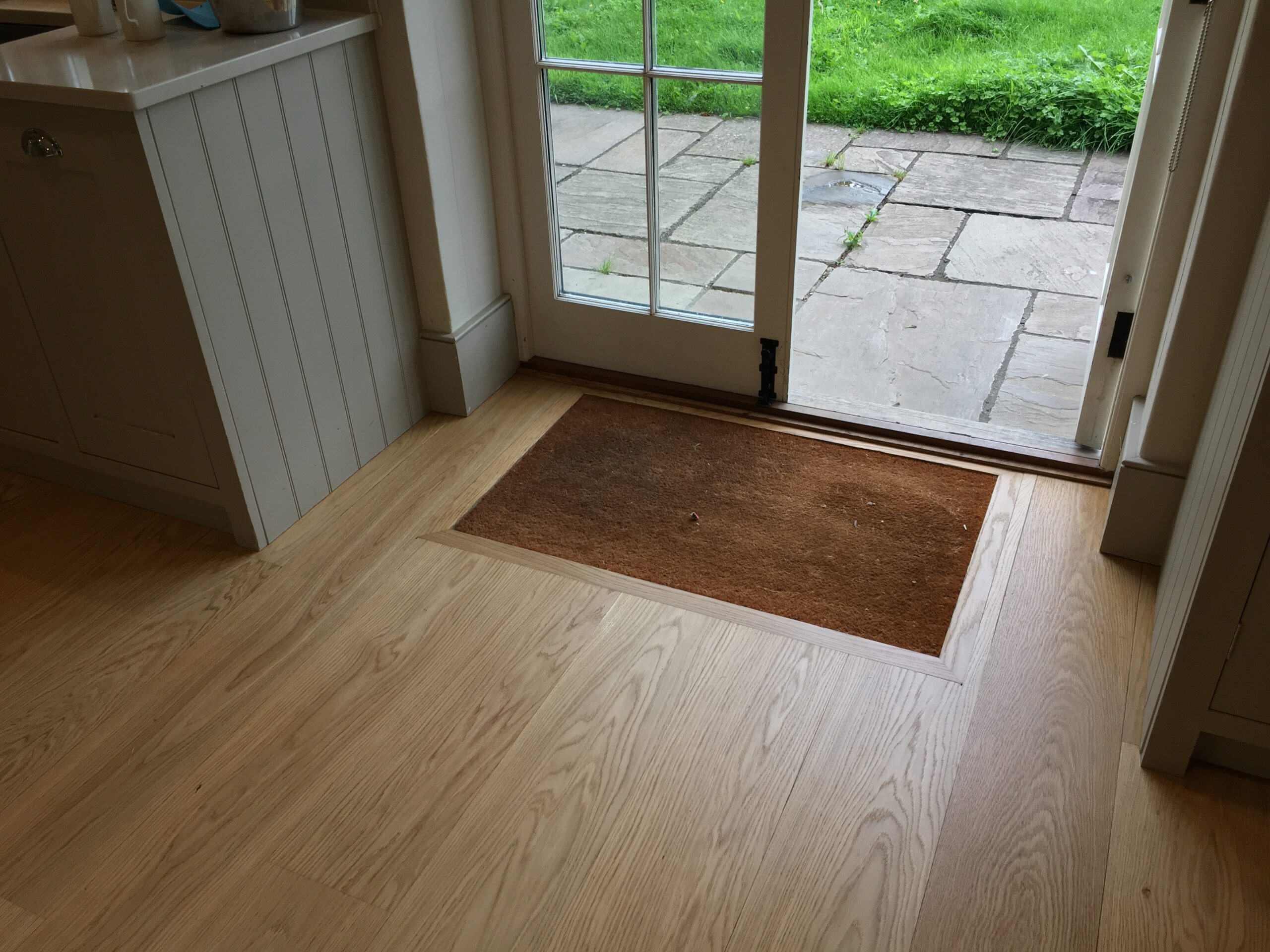 Solid Oak Plank Wood Floor Sanded & Finished, Southampton