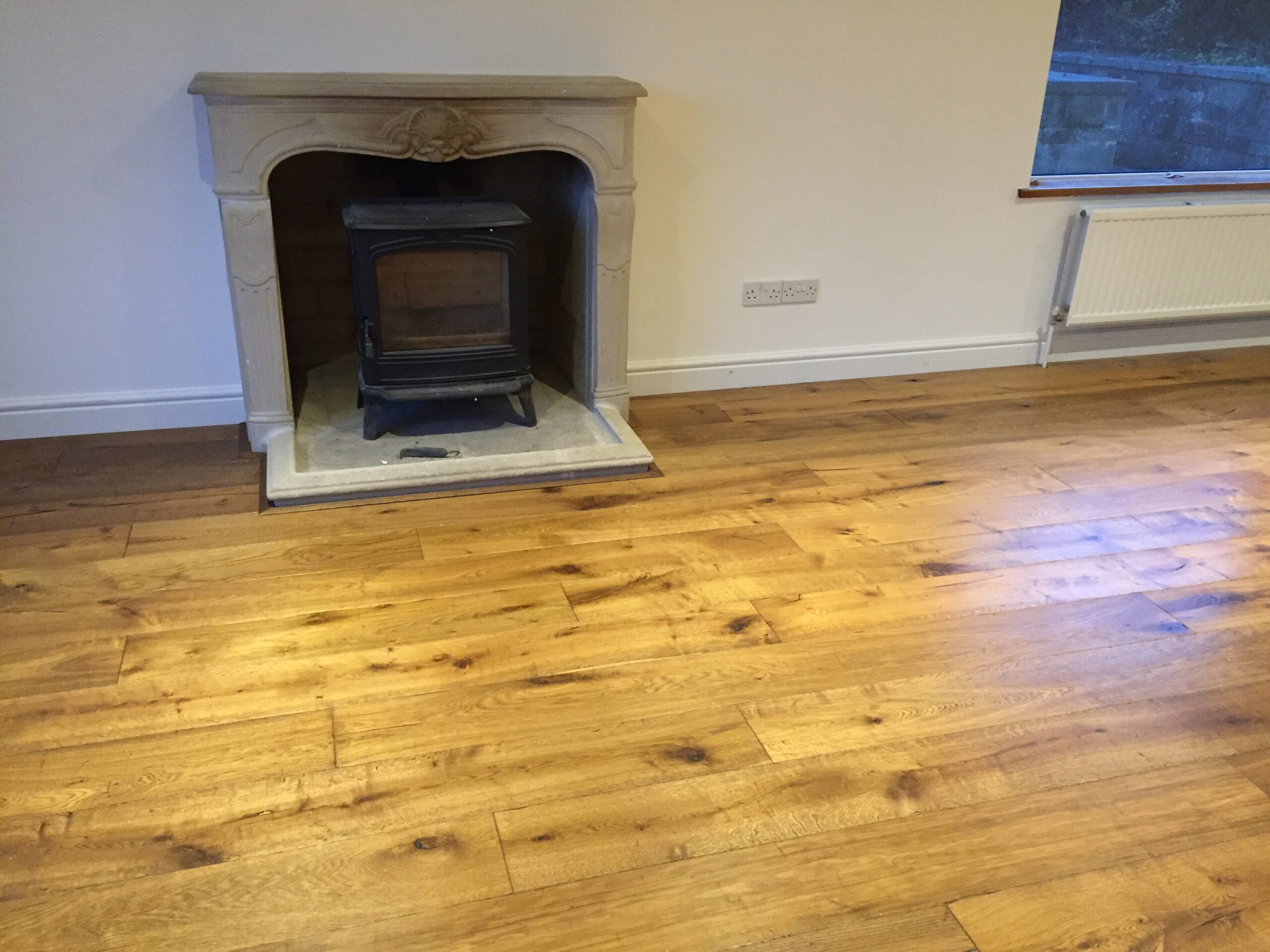 Rustic Oak Plank Wood Flooring Supplied & Fitted, Salisbury