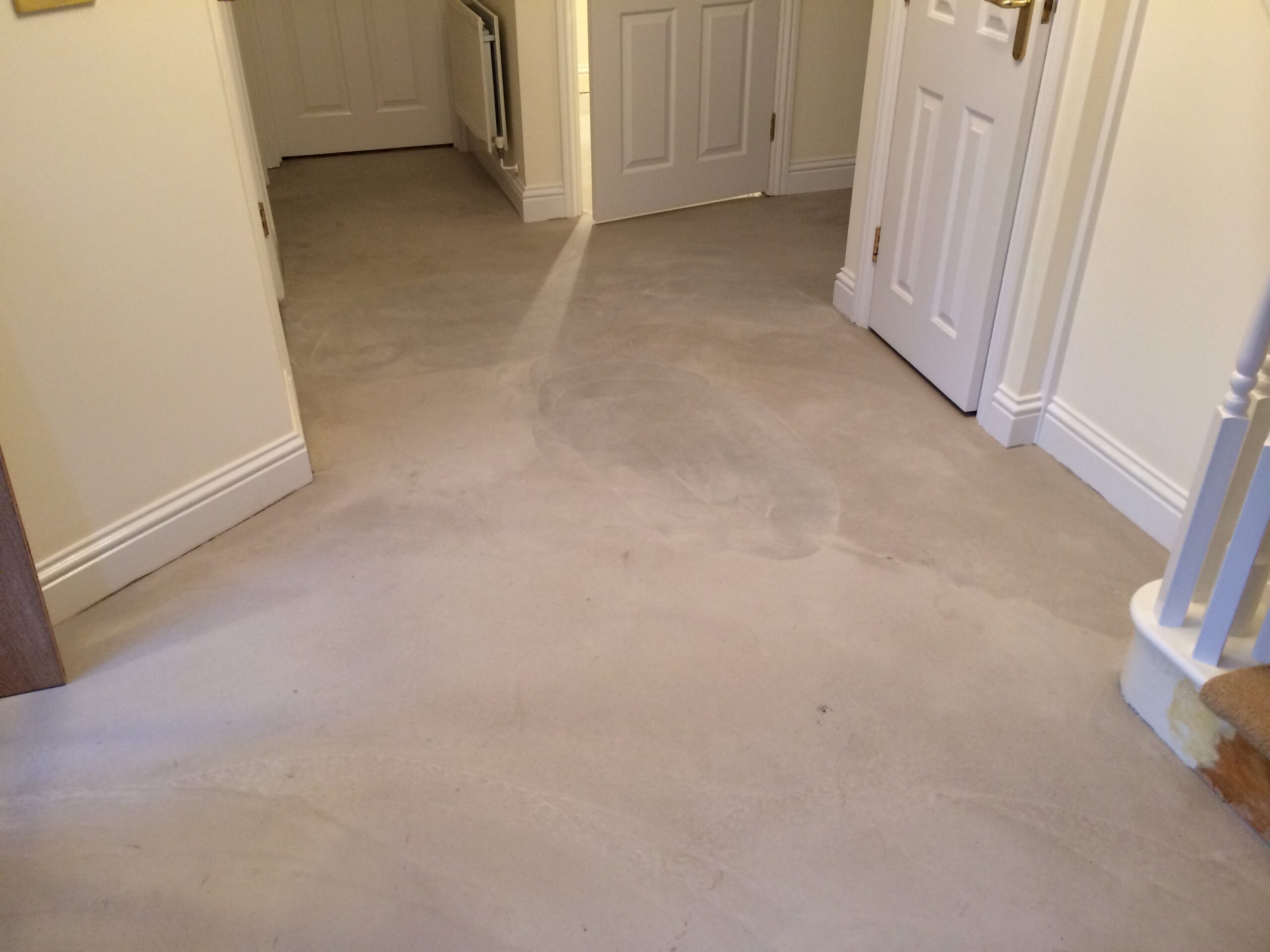 Brushed & White Oiled Plank Wood Flooring Installation, Winchester