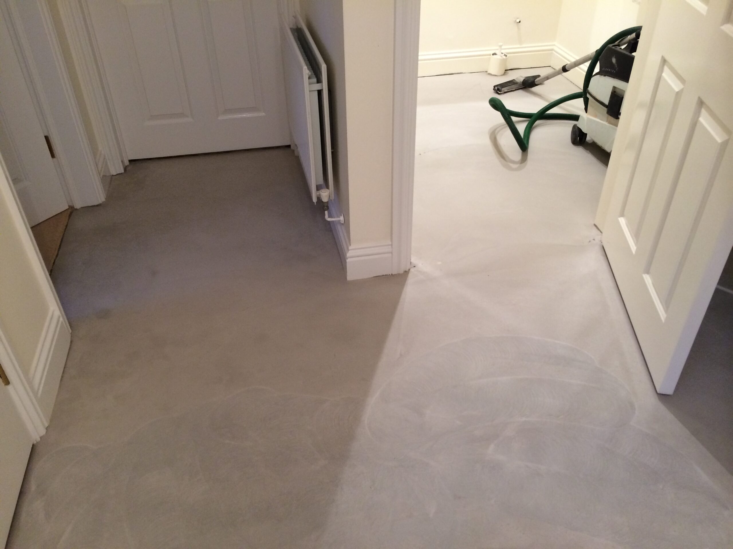 Brushed & White Oiled Plank Wood Flooring Installation, Winchester