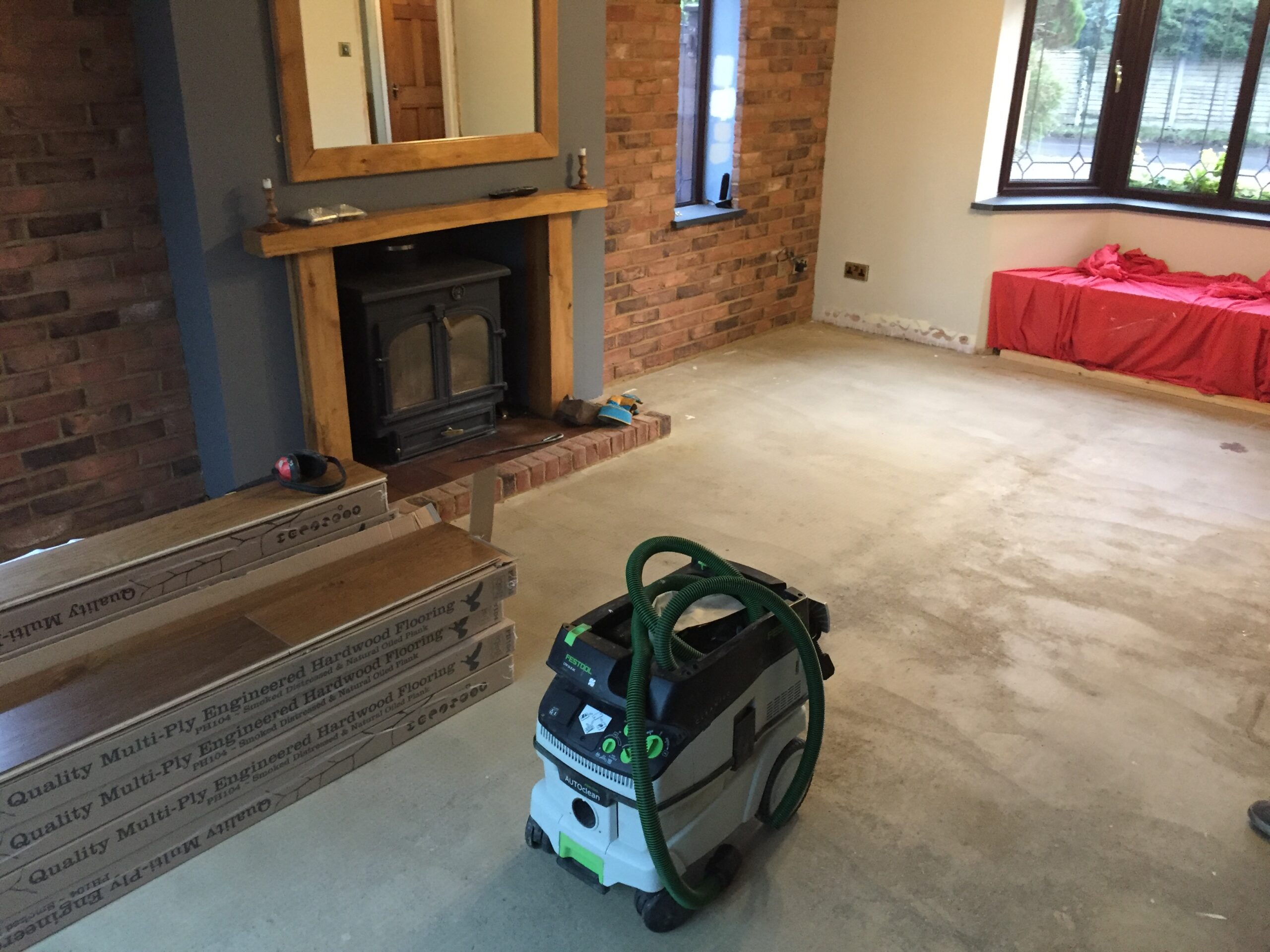 Supplied & Fitted Rustic Oak Plank Wood Flooring, Andover